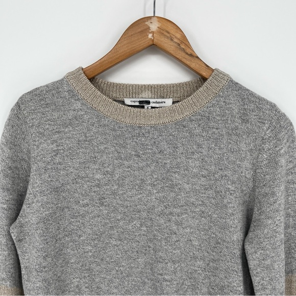 Cupcakes & Cashmere Greenville Colorblock Sweater Grey Pink - Size S - Picture 3 of 11